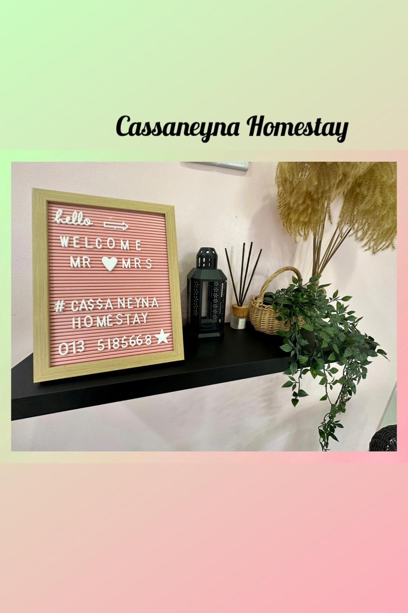 Cassaneyna Homestay Kuantan Kültér fotó